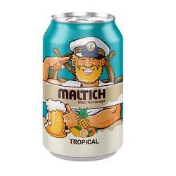 نوشیدنی مالت ایچ استوایی قوطی 330 میلی لیتر سن اسچ